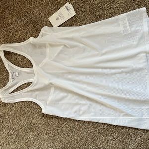 Athleta ultimate scoop tank new with tags XL white